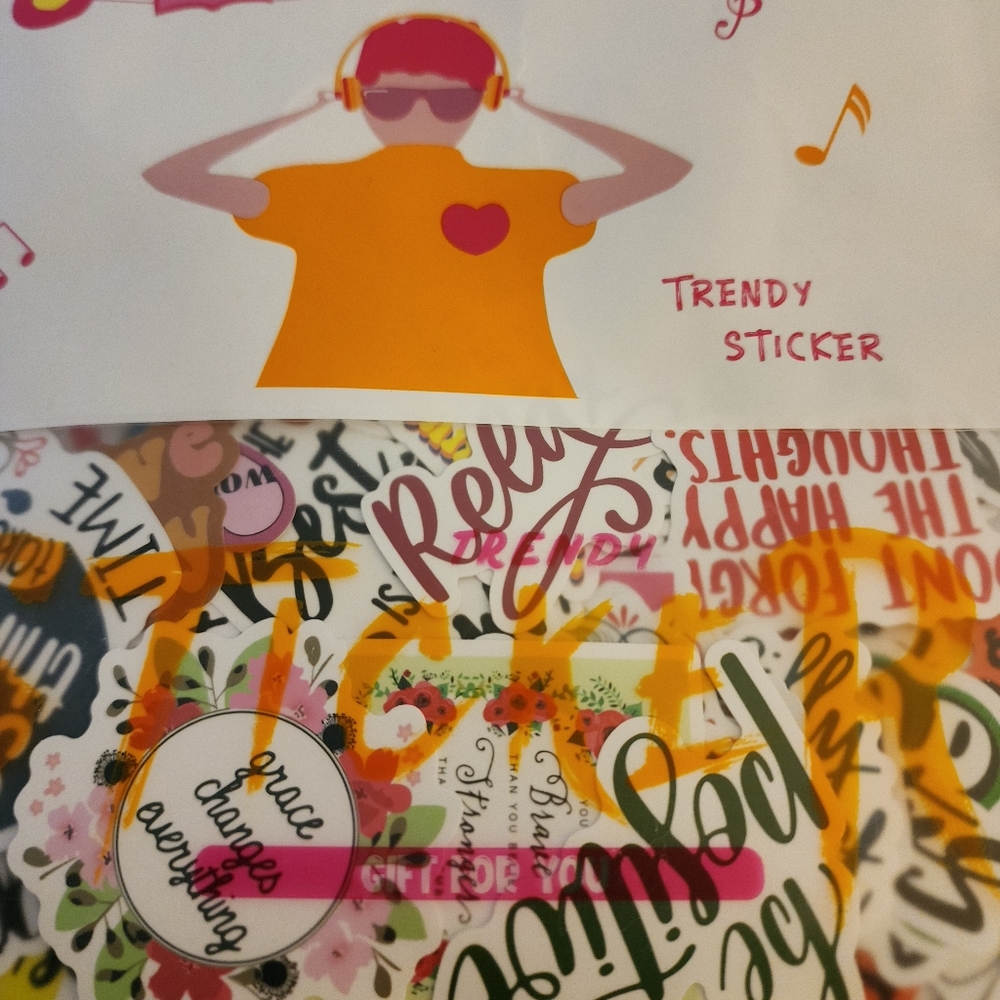 LIFEBE 100PCS/Pack Stickers